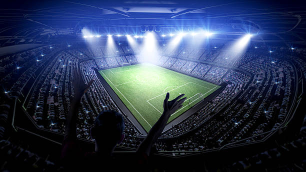 The imaginary stadium is modelled and rendered.